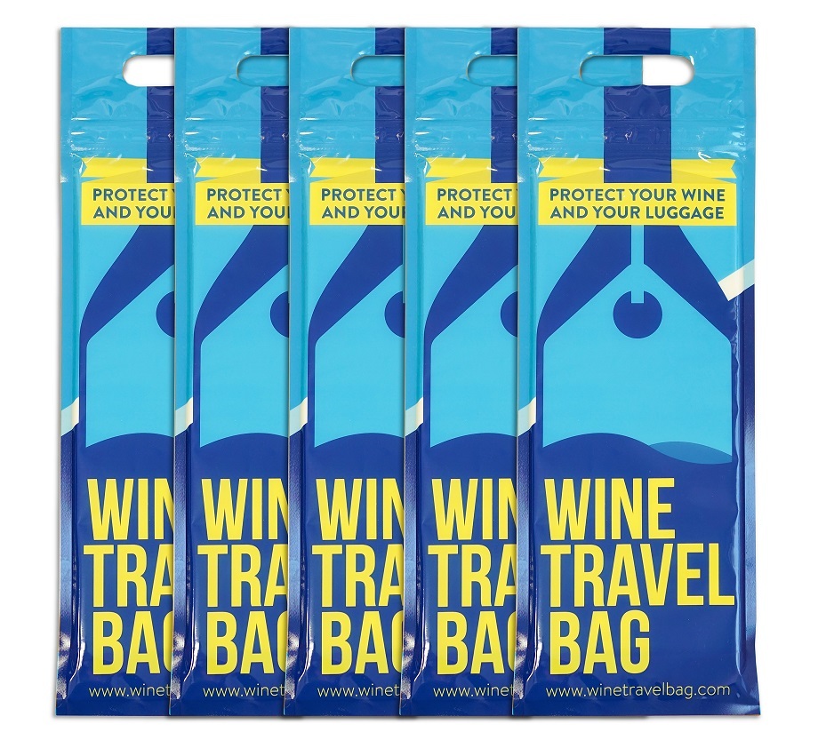 Wine Travel Bag 5 Pack the safest way to travel with wine