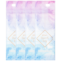 Wine Travel Bag - Marble Design (Pack of 4) - Reusable Travel Wine Bags